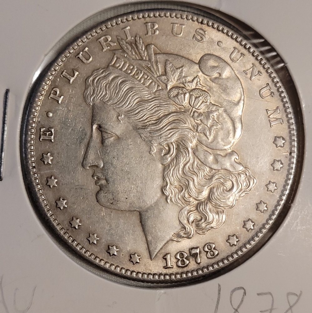 1878 Morgan Silver Dollar Coin